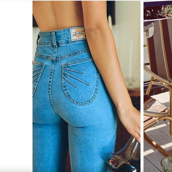 Arnhem Ember Flare Bellbottom Jeans in Steel - Picture 3 of 11